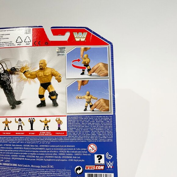 WWE Retro Series 2 Stone Cold Steve Austin Mattel 2017 New in Damaged Package - Picture 4 of 7